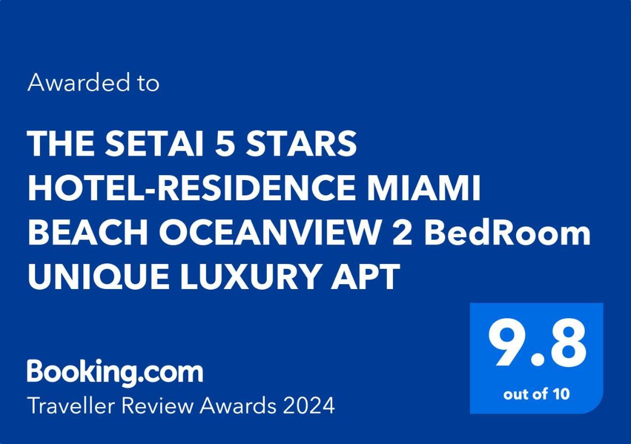 The Setai 5 Stars Hotel-Residence Miami Beach Oceanview 2 Bedroom Unique Экстерьер фото